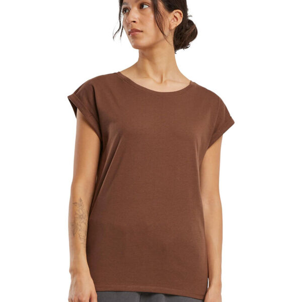 Damen extended shoulder T-Shirt Miniaturansicht